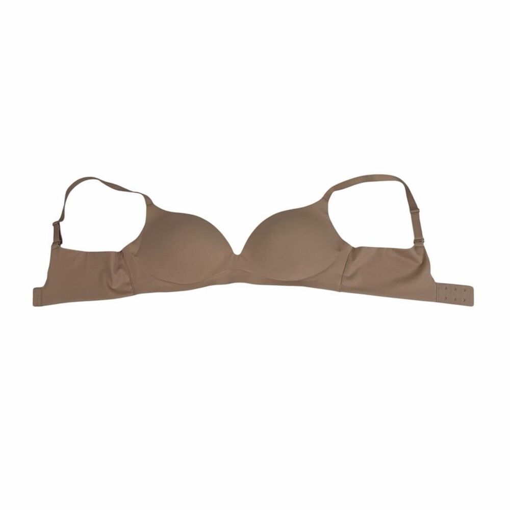 ThirdLove 38B Wireless Push Up Bra Taupe